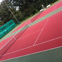 Photo taken at Tennis Courts @ Changi Beach Club by Nicole Ashley C. on 12/7/2012