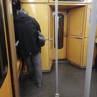 Photo taken at Metro Line 5 (MIVB / STIB) by Nicolas V. on 4/16/2019