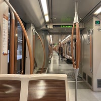 Photo taken at Metro 5 Herrmann-Debroux - Erasmus by Nicolas V. on 10/15/2022