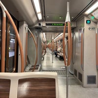 Photo taken at Metro 1 Weststation - Stokkel by Nicolas V. on 10/15/2022