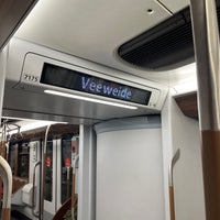 Photo taken at Metro 5 Herrmann-Debroux - Erasmus by Nicolas V. on 1/18/2023