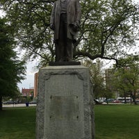 Photo taken at Carter H. Harrison Statue by Robert S. on 5/20/2016