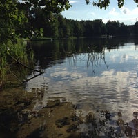 Photo taken at Озеро Боровое by Jek on 9/7/2014
