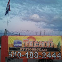 Photo taken at Tucson RV Storage by Nick S. on 2/9/2014