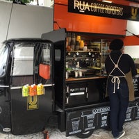 Photo taken at RUA Coffee Roasters by Carlos C. on 7/21/2015