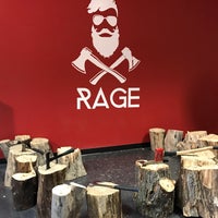 Photo taken at Rage: Axe Throwing Montreal by Vadim S. on 9/29/2016
