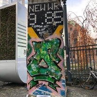 Photo taken at Berlin Wall Brussels by Elizabeth A. on 12/2/2019