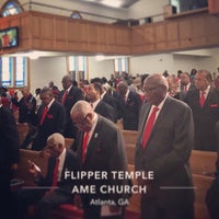 Photo taken at Flipper Temple AME Church by Jeremy S. on 6/11/2017