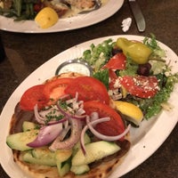 Photo taken at The Olive Tree Mediterranean Grill by Lisa D. on 5/17/2019
