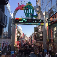 Photo taken at Takeshita Street by GG on 2/10/2015