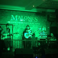 Photo taken at Malone&amp;#39;s Irish Bar by Lucy W. on 7/8/2017
