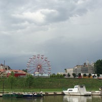 Photo taken at Tamiški kej by Milica N. on 6/18/2016