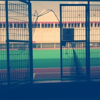 Photo taken at CCAB Hockey Pitch by NurulAyeen on 11/29/2012