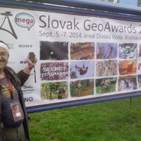 Photo taken at GeoAwards, 1. Slovak Geocaching MegaEvent by Jan Svatopluk M. on 9/6/2014