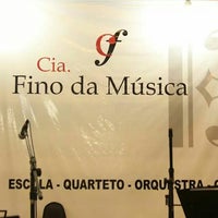 Photo taken at Cia. Fino da Música by Pâmella M. on 5/16/2014