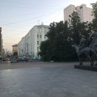 Photo taken at Миусская площадь by Михаил М. on 6/22/2021