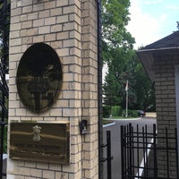 Photo taken at Embassy of India by Михаил М. on 6/25/2020