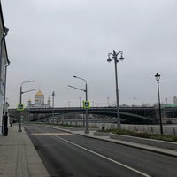 Photo taken at Bolshoy Kamenny Bridge by Михаил М. on 11/3/2021