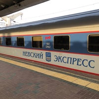 Photo taken at Поезд № 748 «Невский экспресс» Москва — Санкт-Петербург by Михаил М. on 10/5/2020