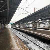 Photo taken at Ж/д станция «Лосиноостровская» by Михаил М. on 1/12/2021