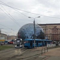 Photo taken at Трамвайная остановка «Метро «Сокол» by Михаил М. on 7/28/2021