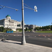 Photo taken at Боровицкая площадь by Михаил М. on 5/22/2021