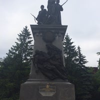 Photo taken at Памятник героям Первой мировой / The Monument of heroes of the First World War by Aliran W. on 5/18/2018