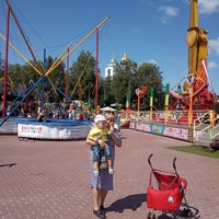 Photo taken at Набережная Псковы by Alexandr E. on 7/21/2019