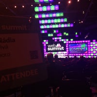 Photo taken at Web Summit by Nádia on 11/8/2016
