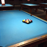 Photo taken at South First Billiards by Adam H. on 3/4/2015