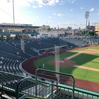 Photo taken at Parkview Field by Jason S. on 8/28/2019