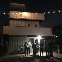 Photo taken at Outdoor Garden at Pioneer Works by Hiroko T. on 10/7/2017