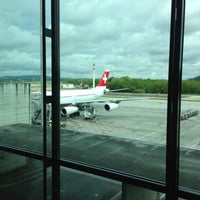 Photo taken at Zurich Airport (ZRH) by Sergey K. on 5/9/2013