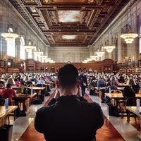 Photo taken at New York Public Library - Stephen A. Schwarzman Building Celeste Bartos Forum by Andy Y. on 4/5/2014