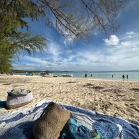 Photo taken at Mont Choisy Beach by Agnes T. on 4/20/2024
