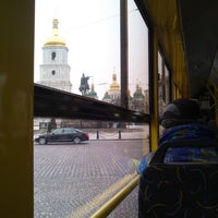 Photo taken at Trolleybus 16 by Аня А. on 1/21/2014
