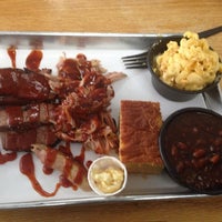 Photo taken at Bear&amp;#39;s Smokehouse Barbecue by Tony B. on 10/29/2013