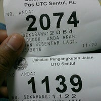JPJ UTC Sentul - Kuala Lumpur, W P