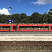 Photo taken at Bahnhof Niebüll by Frank on 8/13/2017