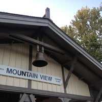 Photo taken at Mountain View Caltrain Station by Nicolas L. on 4/28/2013