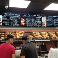 Photo taken at Highway Bagels by Ian L. on 4/19/2018