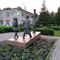 Photo taken at Памятник Учительнице by Марина А. on 6/9/2021