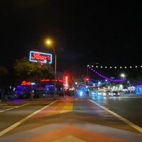 Photo taken at West Hollywood Rainbow Crosswalks by Oguz on 7/25/2022