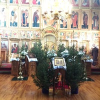 Photo taken at Храм св. Иоанна Милостивого by Den R. on 1/6/2015