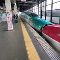 Photo taken at Shinkansen Platforms by Yoshida Y. on 8/20/2021