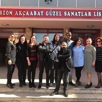 Photo taken at Trabzon Akçaabat Güzel Sanatlar Lisesi by Taner T. on 4/10/2017