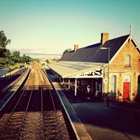 Photo taken at Newtown (Powys) Railway Station (NWT) by Alexandra C. on 6/21/2014