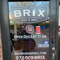 Photo taken at Brix Bar &amp;amp; Grill by Charles S. on 3/17/2019