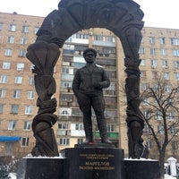 Photo taken at Площадь Маргелова by Tatyana V. on 2/15/2015