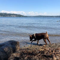 Photo taken at Magnuson Park Off-Leash Dog Park by Danette D. on 5/23/2019